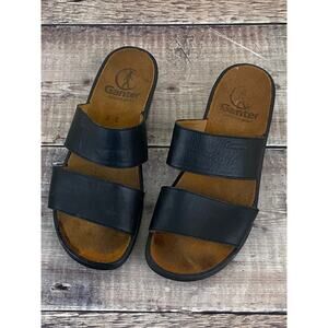 Ganter Womens Slide Leather Sandals UK Size 3 EUR 35.5 US 5.5